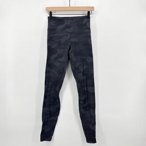 Lululemon Align High Rise 28" Leggings Black Camo Women's Size 6 Yoga Pants